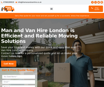 Man and Van Hire London