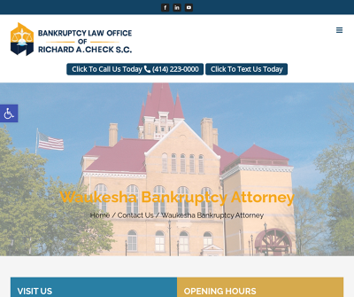 Bankruptcy Law Office of Richard A. Check S. C.
