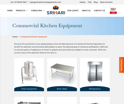 Commercial Kitchen Equipment Manufacturers