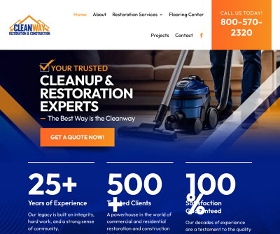 CleanWay Restoration & Construction