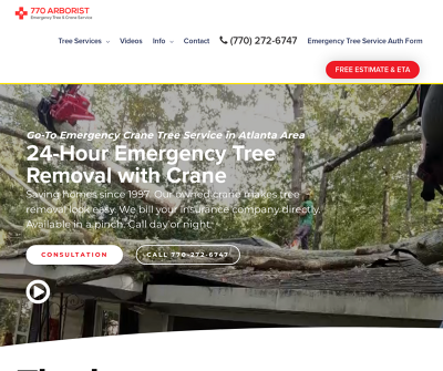 770 Arborist Emergency Tree & Crane Service