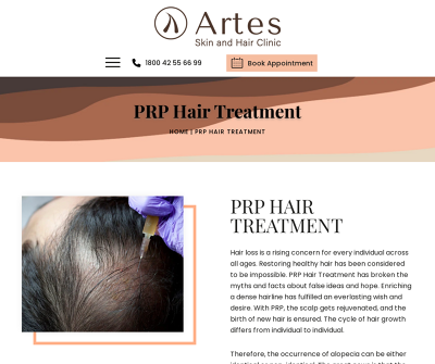 PRP Hair Treatment in Coimbatore