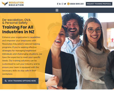 Resolution Education New Zealand