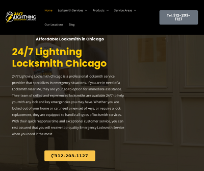 24/7 Lightning Locksmith Chicago