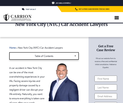 New York City car accident lawyers