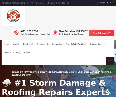 Sellers Roofing Company - New Brighton