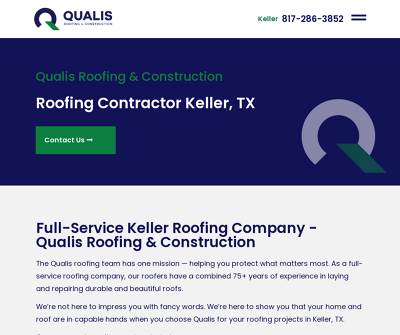 HOMEPAGE - Qualis Roofing & Construction