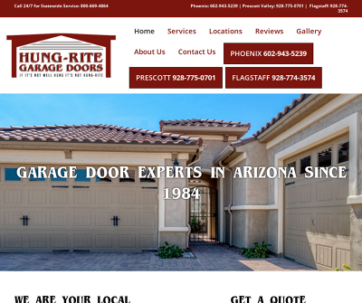 HungRiteGarageDoors