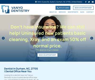 Vanyo Dentistry - Durham