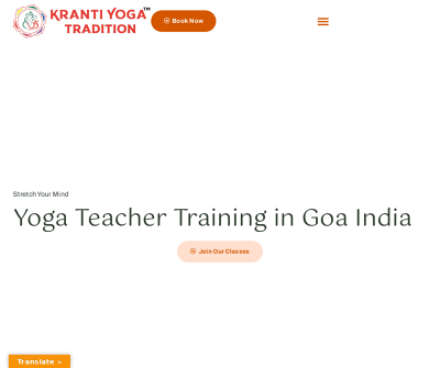 Yoga Teacher Training in Goa,India