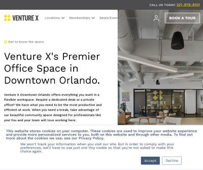 Venture X Downtown Orlando