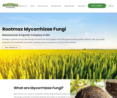 Mycorrhizae Fungi Manufacturer & Exporter Company in USA