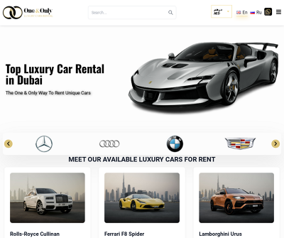 One And Only Car Rental Dubai