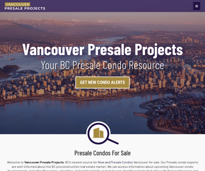 Vancouver Presale Projects