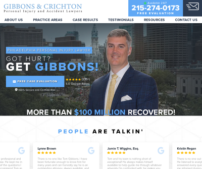 Gibbons & Crichton, Personal Injury and Accident Lawyers