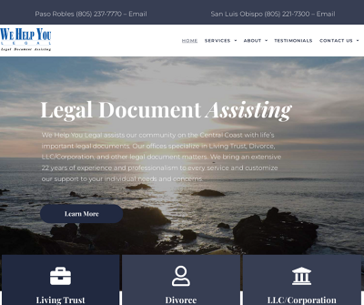 We Help You Legal, Inc.