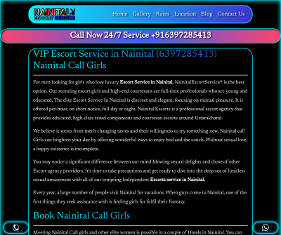 Nainital Escort Service