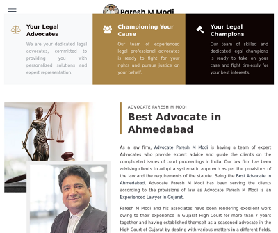 Advocate Paresh M Modi