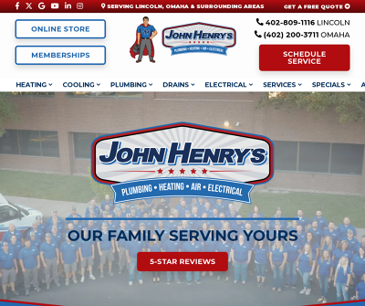 John Henry's Plumbing, Heating, Air and Electrical