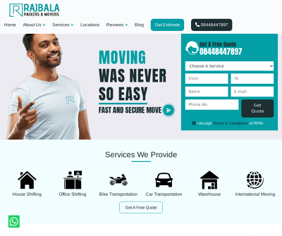 Rajbala Packers And Movers