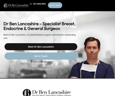 Dr Ben Lancashire