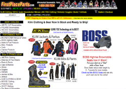 Aftermarket snowmobile parts and accessories including Klim, Artiva, Scott, and much more.