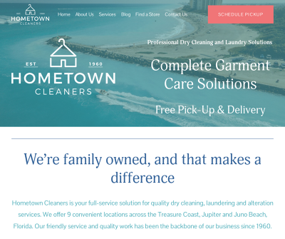 Jensen Beach''s Hometown Cleaners & Tailor