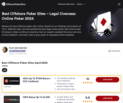 offshorepokersites.com