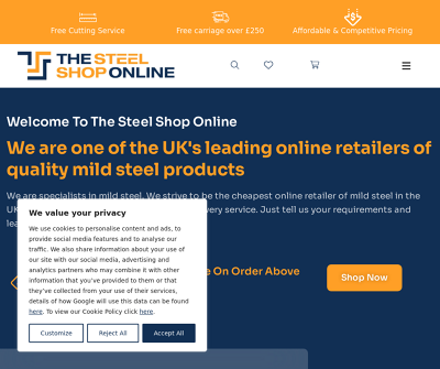 Steel Shop Online 