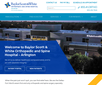 Baylor Scott & White  - Orthopedic and Spine Hospital