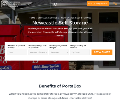 Portabox Storage Newcastle