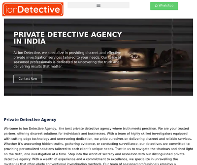 Solving Mysteries with IonDetective: Your Trusted Private Detective Agency