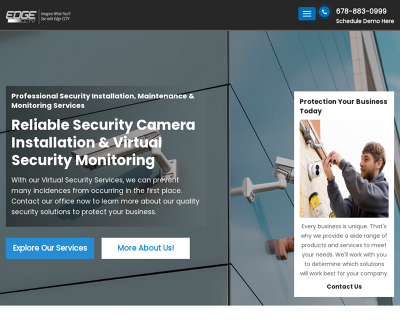 Edge CCTV Business Security Cameras