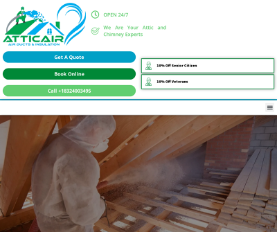 Atticair Air Ducts and Insulation