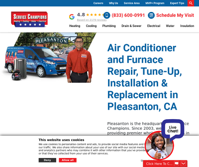 Service Champions Heating & Air Conditioning