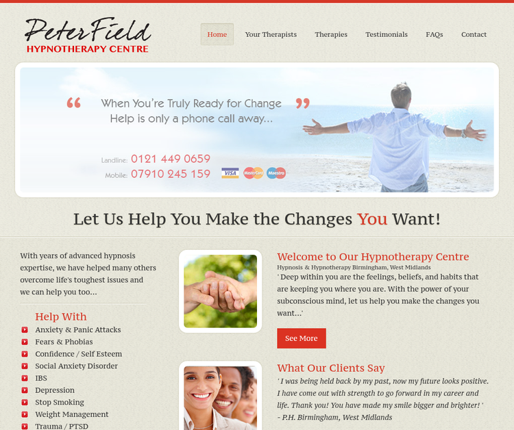 Peter Field Hypnotherapy