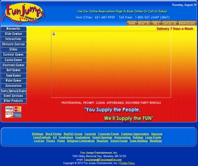 Fun Jumps Entertainment, Inc. Twin Cities Party Rental