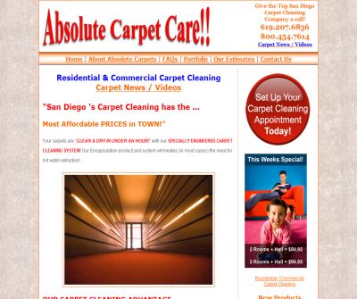 Absolute Carpet Cleaning