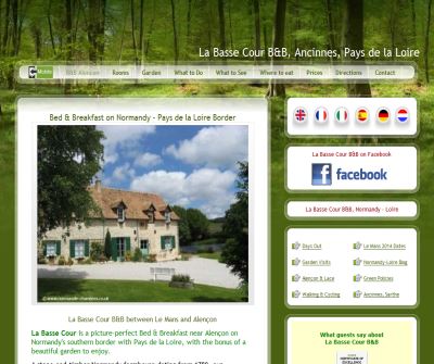 Alencon guest house in Normandy
