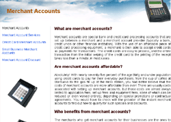 Merchant Accounts