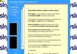 Leeds tv AERIAL DIGITAL SATELLITE INSTALLERS