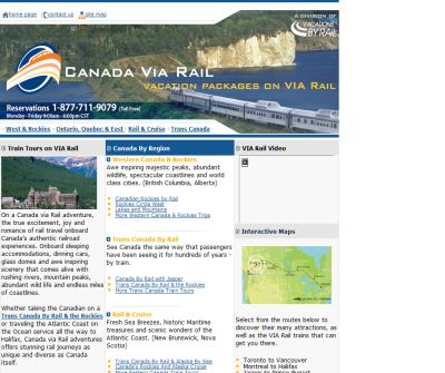Canada Via Rail - Train Tours & Vacations on VIA Rail