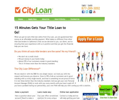 Auto Title Loans California