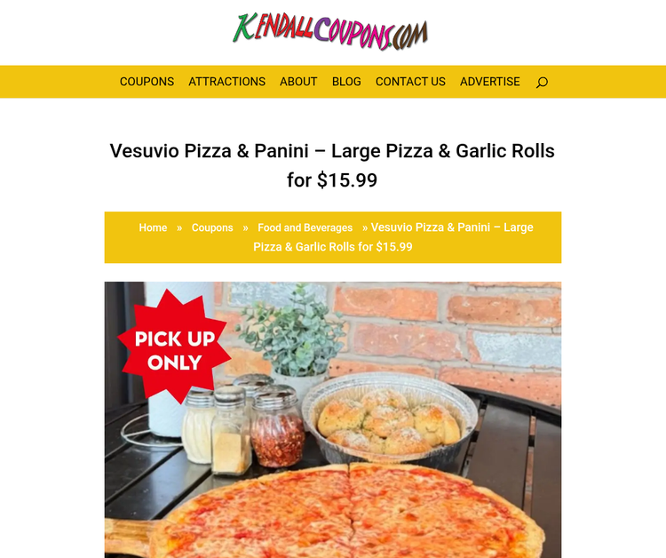Vesuvio Pizza & Panini