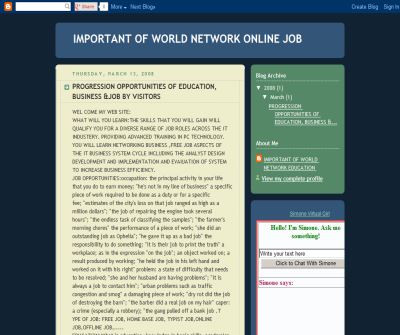 IMPORTANT OF WORLD NETWORK EDUCATION