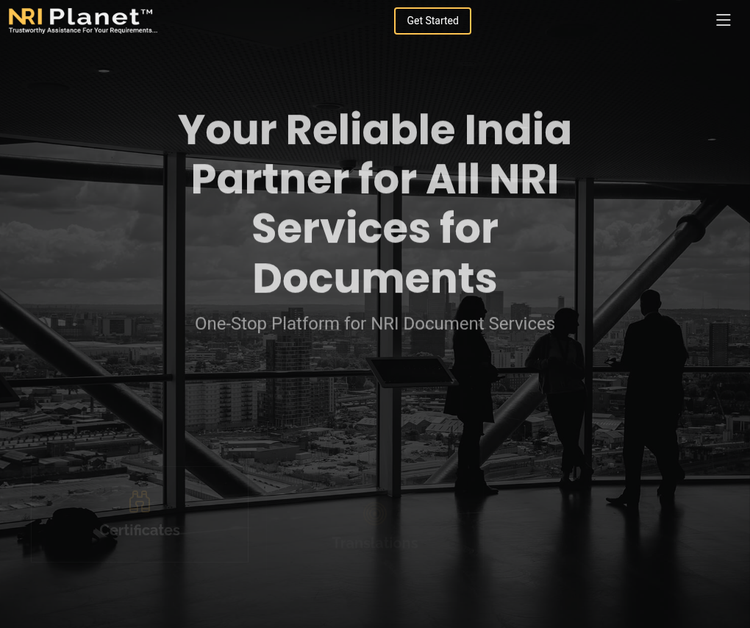NRI Planet - Your Reliable India Partner for All NRI Services for Documents