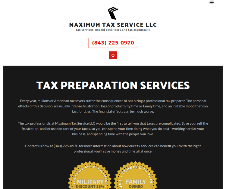Maximum Tax Service LLC – Professional Tax Solutions