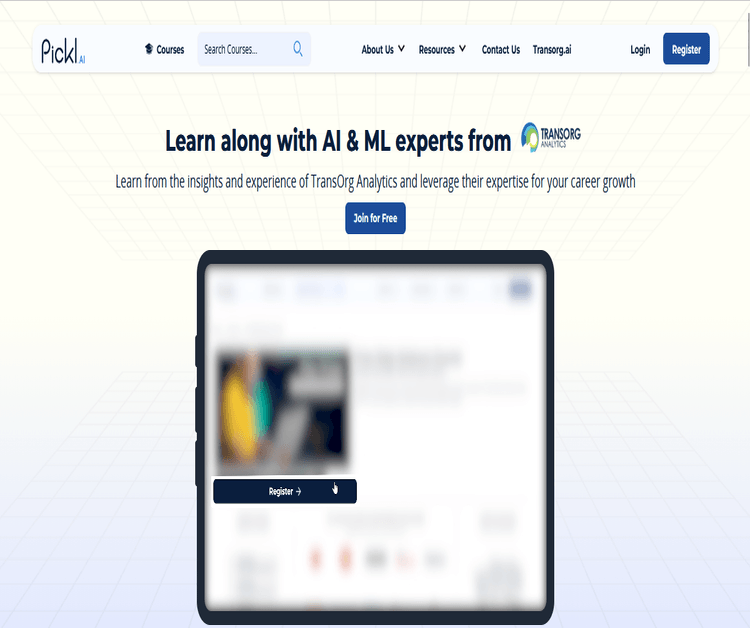 Pickl AI | AI & Data Science Solutions for Smarter Business Decisions