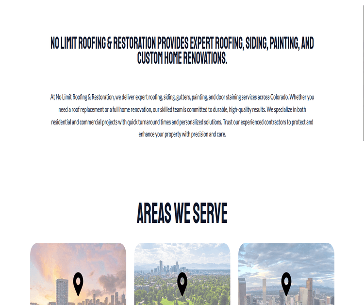 No Limit Roofing and Restoration