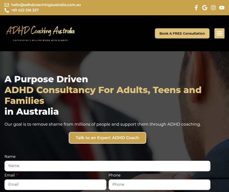 ADHD Coaching Australia